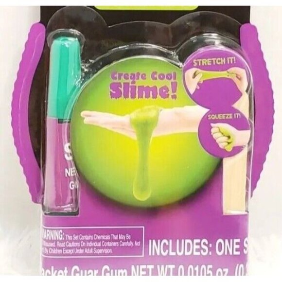 GooZooka Slime Lab Kit Toy Green Creative Kids Artsy Goo Sludge Glop Gooey Soft - Picture 3 of 6